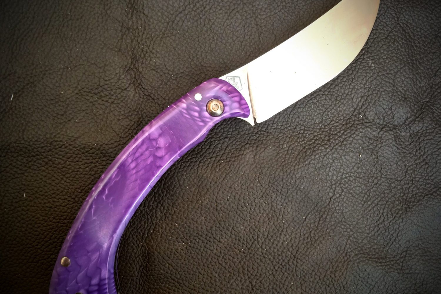 ÉTHER Juma violet (piece unique)